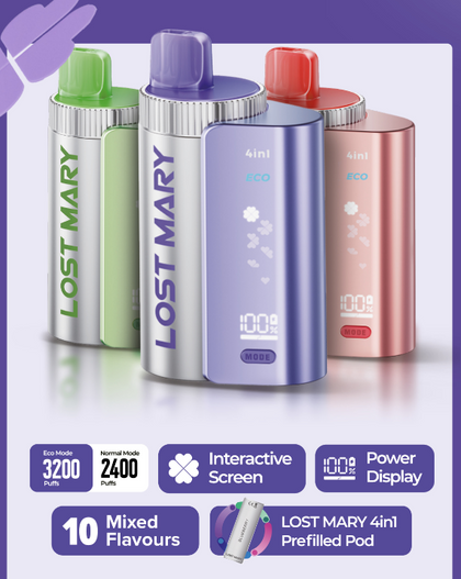 Lost Mary 4 in 1 Prefilled Pod Vape Royal Vapes