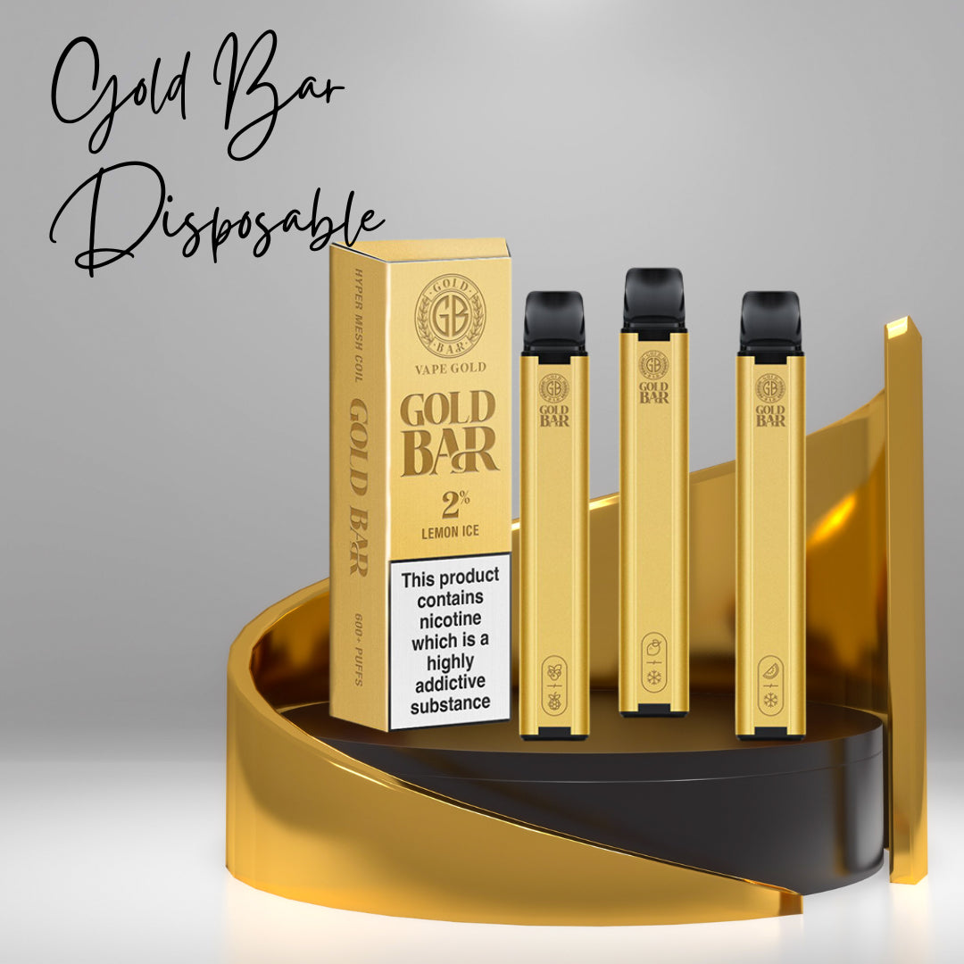 Gold Bar Disposable Vapes – Royal Vapes