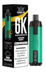 Al Fakher AF6000 Supermax Big Puff Disposable Vape Lemon Mint