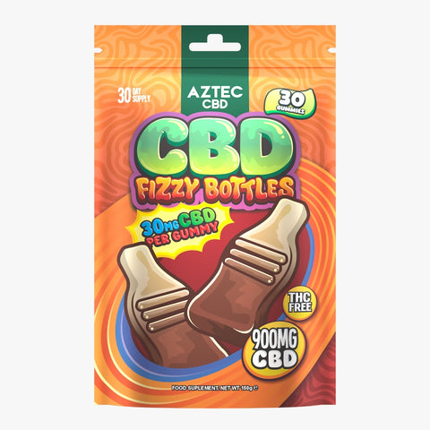 Fizzy Bottles CBD Gummies 900mg