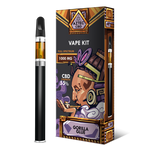 Gorilla Glue CBD 1000mg Cartridge + Battery Vape Kit