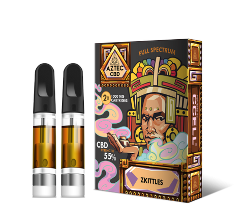 Zkittlez CBD 1000mg Cartridges (2 Pack)