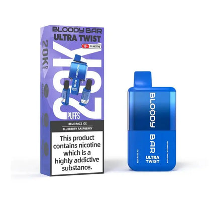 Blue Raz Ice / Blueberry Raspberry 20000 Disposable Vape