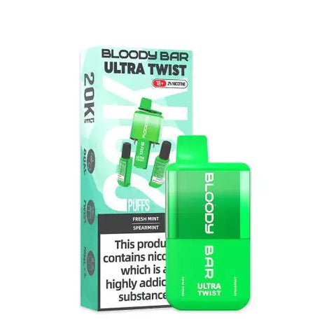 Fresh Mint / Spearmint 20000 Disposable Vape