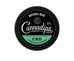 Cannadips Natural Mint CBD Snus Pouches 150mg