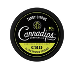 Cannadips Tangy Citrus CBD Snus Pouches 150mg