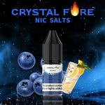 Crystal Fire Blue Razz Lemonade Nic Salt eLiquid 10ml 10mg