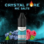 Crystal Fire Blueberry Sour Raspberry Nic Salt eLiquid 10ml 10mg