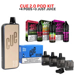 Cue 2.0 Pod Kit +4 Pods +3 Just Juice Nic Salts Bundle