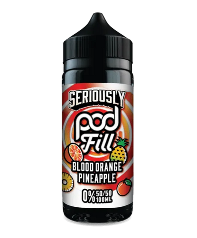 Doozy Seriously Podfill Blood Orange Pineapple eLiquid 100ml