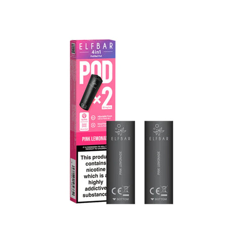 Pink Lemonade 4-in-1 Prefilled Pods (2pack)