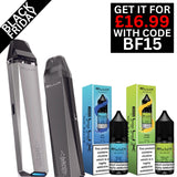 Cyberover Pod Kit & 2 Elux Nic Salts Bundle