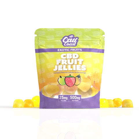 Cali Coast Exotic Fruits CBD Fruit Jellies