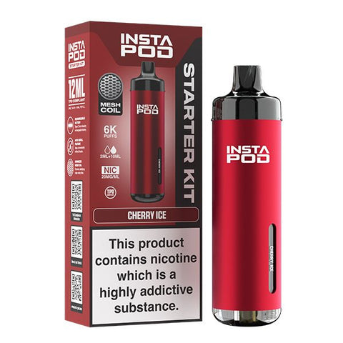 Cherry Ice 6000 Prefilled Pod Vape Starter Kit