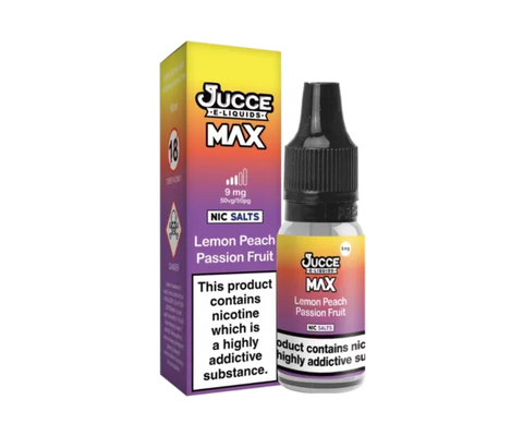 Lemon Peach Passion Fruit 10ml Nic Salt