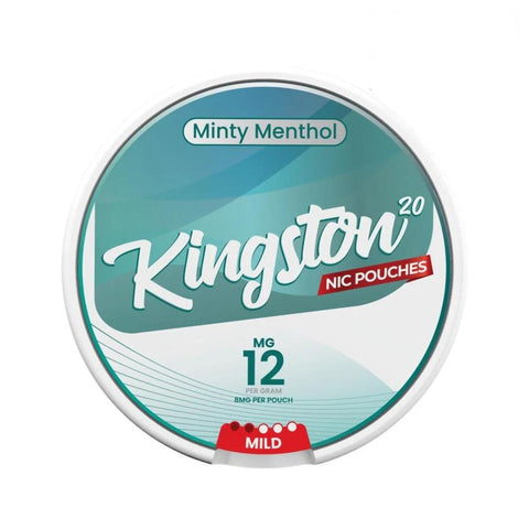 Kingston Fresh Mint Nicotine Pouches 12mg