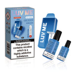 LUV ME 10K Blueberry Raspberry & Blueberry Sour Raspberry Disposable Vape