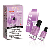 LUV ME 10K Grape & Cherry Cola Disposable Vape