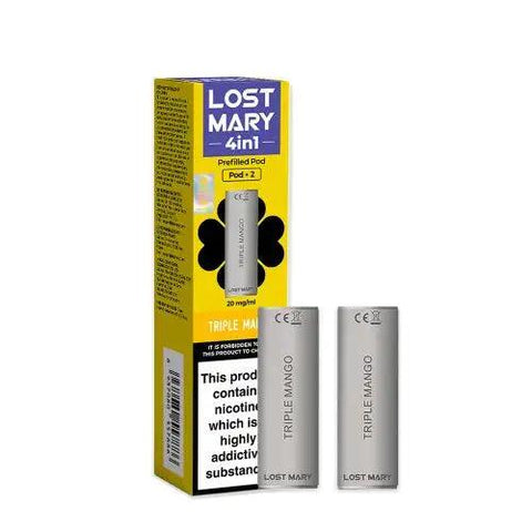 Lost Mary 4 in 1 Triple Mango Prefilled Pods (2 Pack)