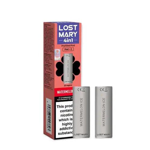 Lost Mary 4 in 1 Watermelon Ice Prefilled Pods (2 Pack)