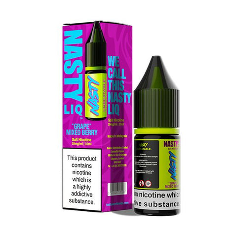 Grape Mixed Berry Nic Salt 10ml