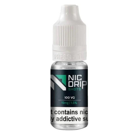 Nicotine Shot 10ml 100% VG (15mg)