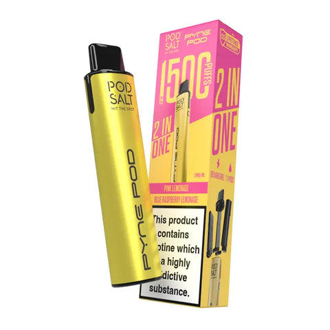 Lemonade Edition 1500 Prefilled Pod Vape Starter Kit