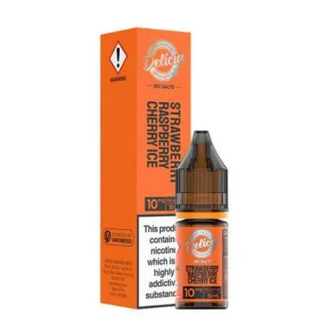 Strawberry Raspberry Cherry Ice 10ml Nic Salt