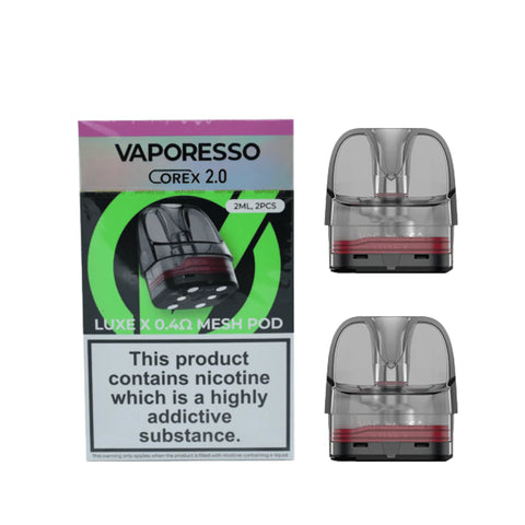 Vaporesso Luxe X COREX 2.0 Pod Cartridge (2 Pack) 0.3 Ohm