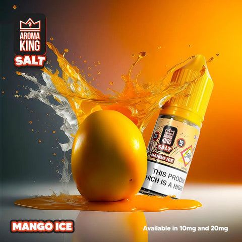 Aroma King Nic Salts Mango Ice Nic Salt 10ml 10mg