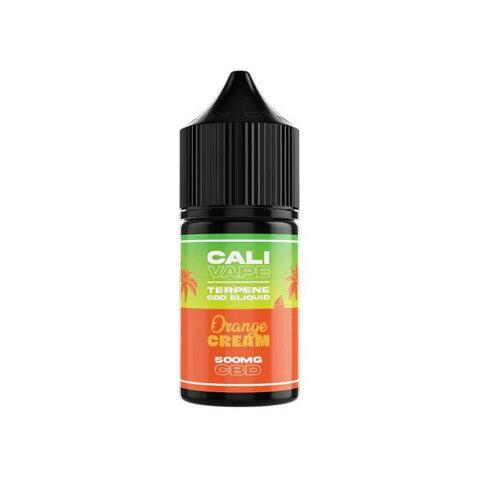 CALI VAPE Orange Cream CBD eLiquid 10ml 500mg