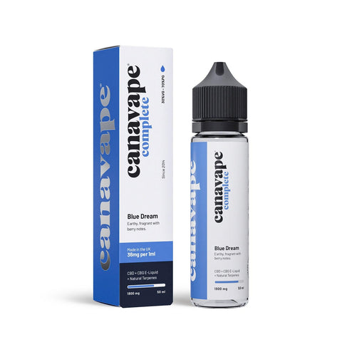 Canavape Blue Dream CBD eLiquid 50ml 1800mg