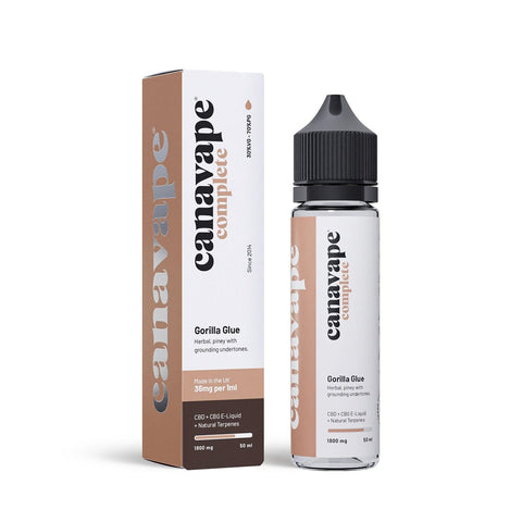 Canavape Gorilla Glue Terpene CBD eLiquid 50ml 1800mg