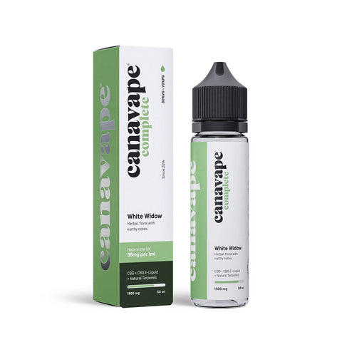 Canavape White Widow CBD eLiquid 50ml 1800mg