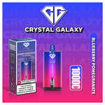 Crystal Galaxy Blueberry Pomegranate 10000 Disposable 0mg