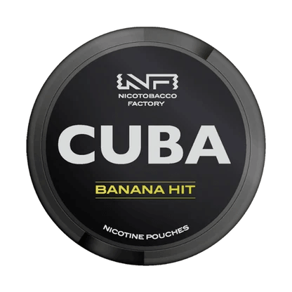 CUBA Black Banana Hit Nicotine Pouches 43mg