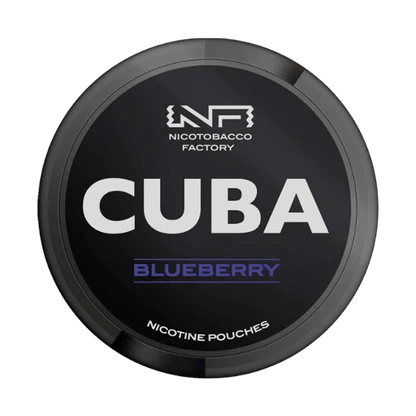 CUBA Black Blueberry Nicotine Pouches 43mg