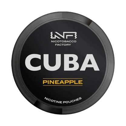 CUBA Black Pineapple Nicotine Pouches 43mg