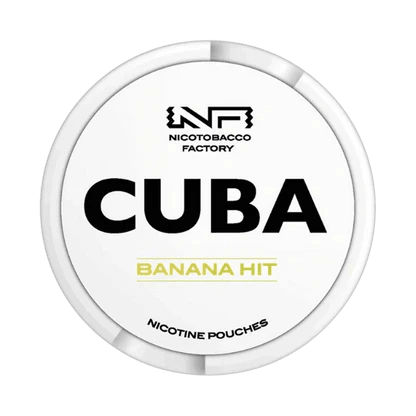 CUBA White Banana Hit Nicotine Pouches 16mg