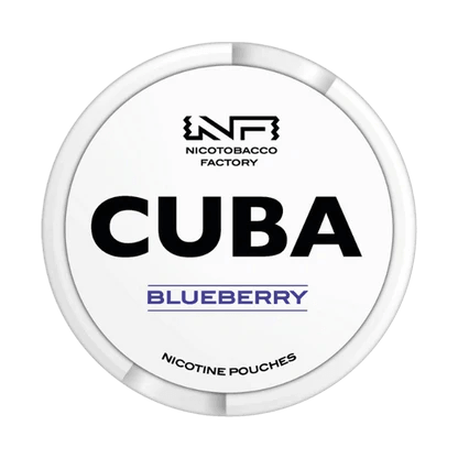 CUBA White Blueberry Nicotine Pouches 16mg