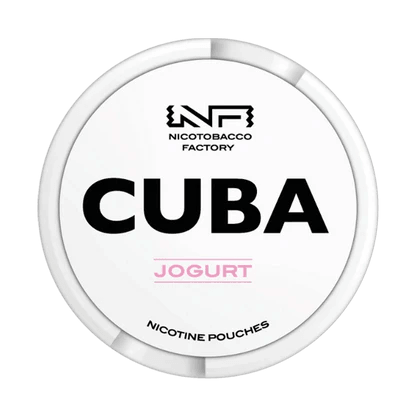 CUBA White Jogurt Nicotine Pouches 16mg