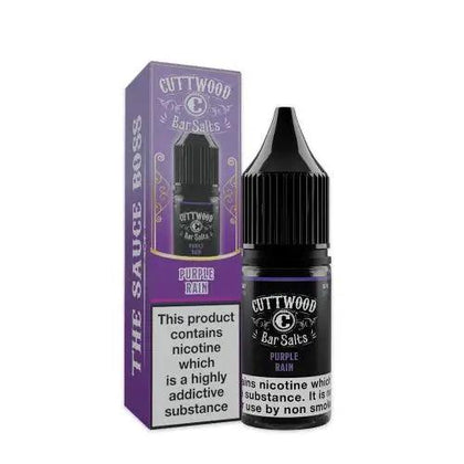 Cuttwood Bar Salts Purple Rain Nic Salt 10ml 10mg