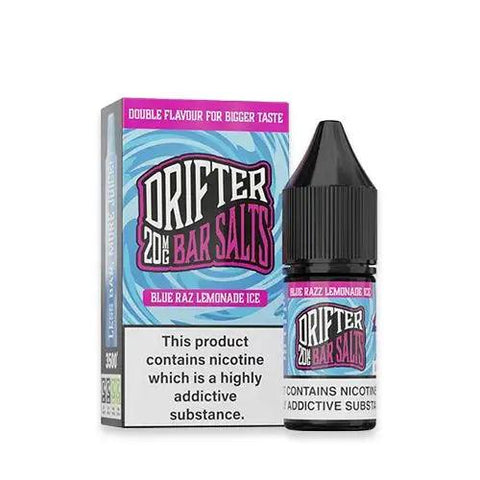 Drifter Bar Salts Blue Razz Lemonade Ice Nic Salt 10ml 10mg