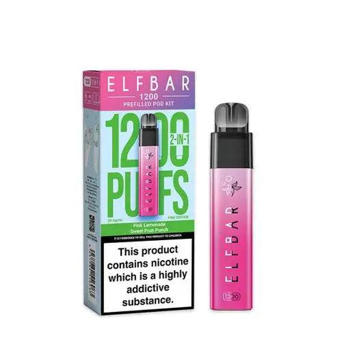 Elf Bar Pink Edition 2-in-1 Prefilled Pod Vape