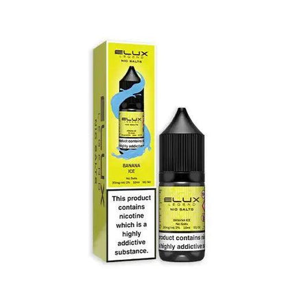 Elux Legend Nic Salts Banana Ice Nic Salt 10ml 10mg