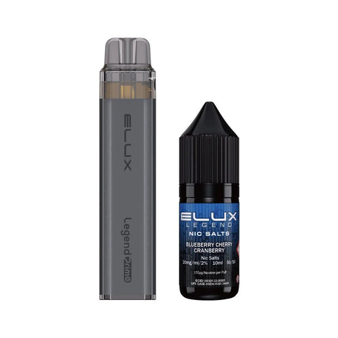 Elux Legend Prime 5000 Blueberry Cherry Cranberry Disposable Vape 20mg