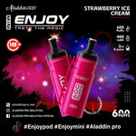 Enjoy Mini Strawberry Ice Cream 600 Disposable Vape