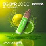 Feoba Big Bar Lemon Lime 6000 Disposable Vape 20mg