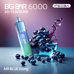 Feoba Big Bar Mr Blue 6000 Disposable Vape