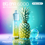 Feoba Big Bar Pineapple Ice 6000 Disposable Vape